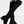 Load image into Gallery viewer, Faux Suede Chunky Mid Heel Boot