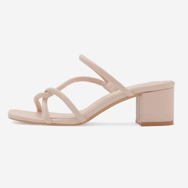 Women Slip On Strappy Heel