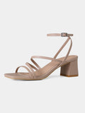 Women Ankle Buckle Sandals