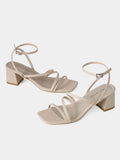 Women Ankle Buckle Sandals