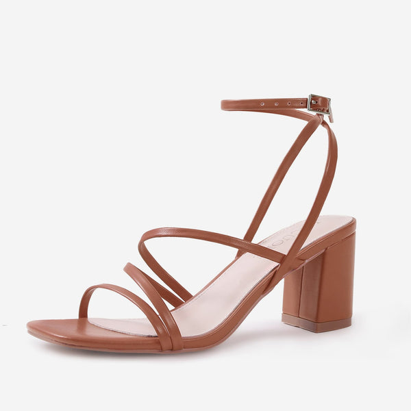 Pearl Strappy Heels for Women