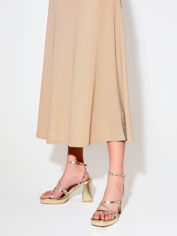 Strappy Platform Heels for Women