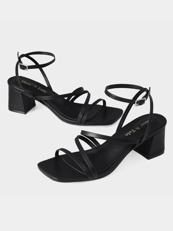 Women Ankle Buckle Sandals