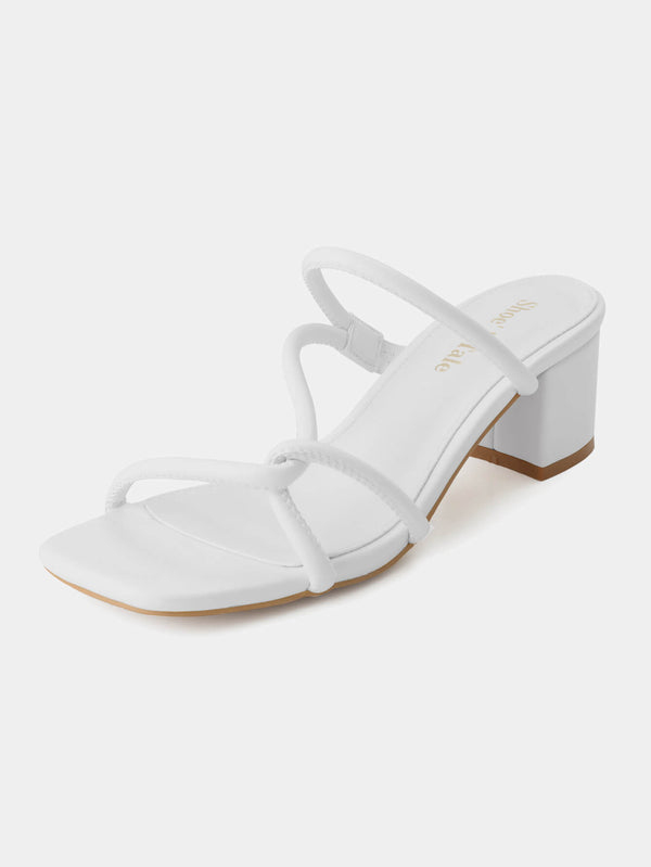 Women Slip On Strappy Heel