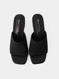 Women Knit Heeled Sandals