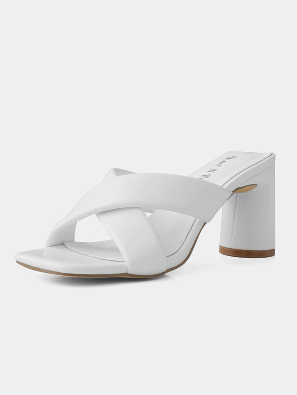 Women Block Heel Square Heels