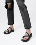 Criss-Cross Straps Flat Sandals