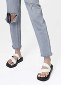 Women's Toe Ring Slide Sandals
