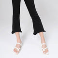 Women Low Block Slides Mules