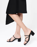 Women Low Chunky Block Heel