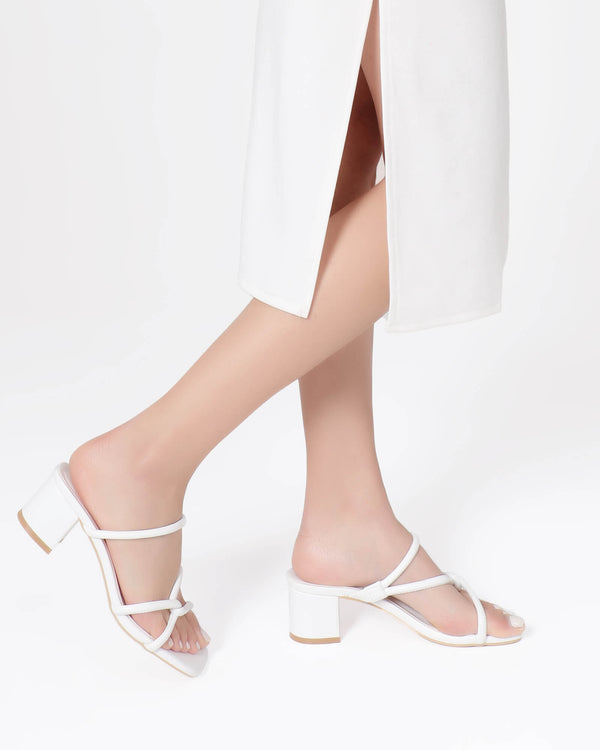 Women Slip On Strappy Heel