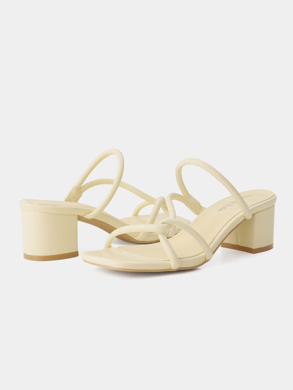 Women Slip On Strappy Heel
