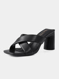 Women Block Heel Square Heels