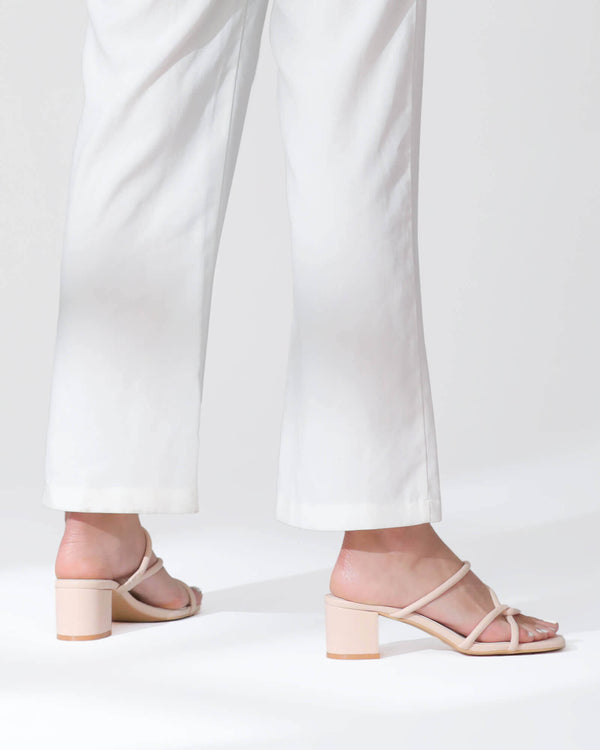Women Slip On Strappy Heel