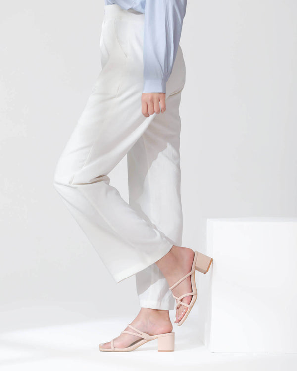 Women Slip On Strappy Heel