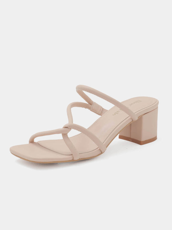 Women Slip On Strappy Heel