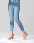 Women Square Toe Heeled Sandals
