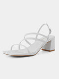 Women's Square Toe Heeled