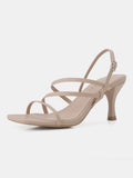 Ankle Strap Buckle Strappy Heels