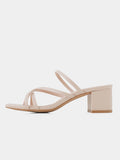 Women Slip On Strappy Heels