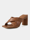 Women Block Heel Square Heels