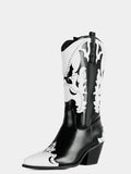 Women Pointed Toe Cowgirl Boots