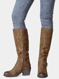 Women's Mid Calf Riding Boots