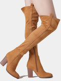 Women's Stack Block Heel Boots