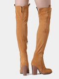 Women's Stack Block Heel Boots