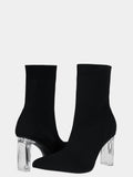 Women's Knit Sock Ankle Boots