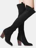 Women's Stack Block Heel Boots