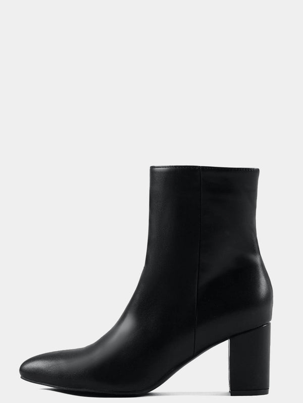 Women's Side Zipper Ankle Boots