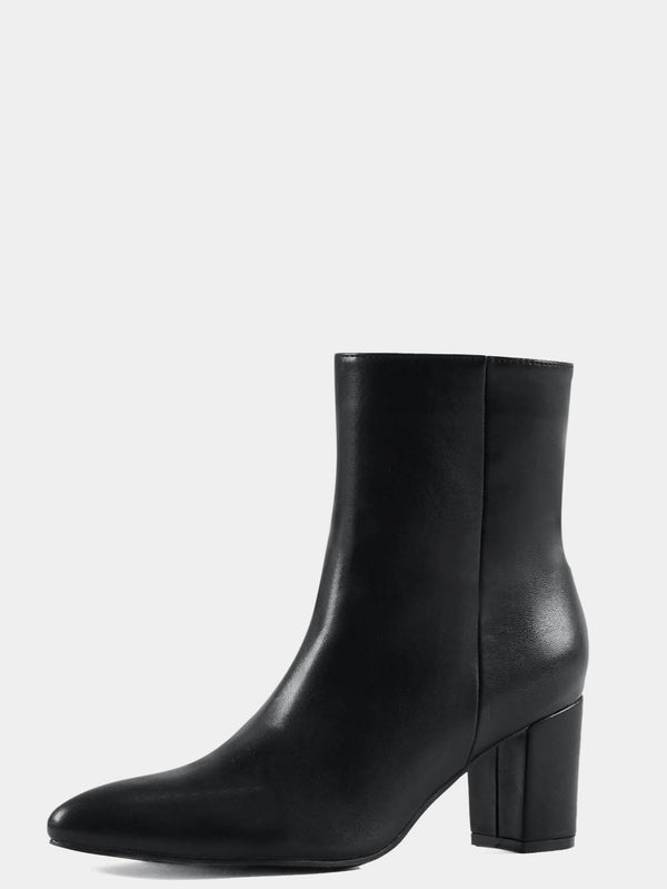 Women's Side Zipper Ankle Boots