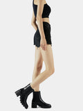 Women Platform Chunky Heel Boots