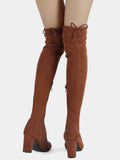 Women High Heel Back Zipper Boot
