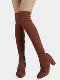 Women High Heel Back Zipper Boot