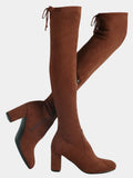 Women High Heel Back Zipper Boot