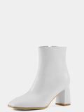 Women's Square Toe Ankle Boots