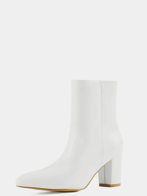 Women's Side Zipper Ankle Boots