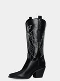 Embroidered Western Cowboy Boots