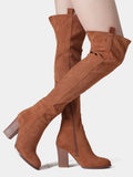 Women's Stack Block Heel Boots