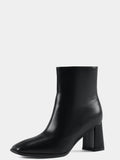Women's Square Toe Ankle Boots