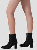 Women's Side Zipper Ankle Boots